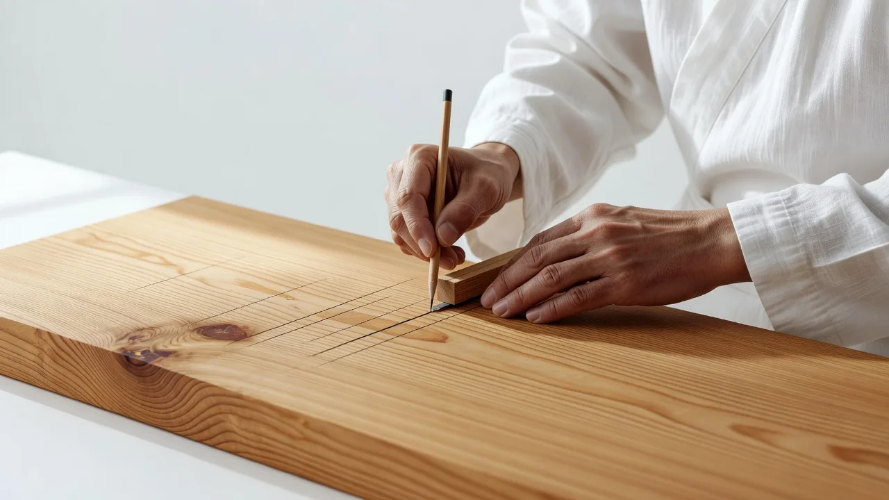 Marking Cedar Wood